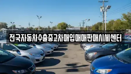 경기도 하남시 창우동 중고차매입 전문 전국자동차수출중고차매입매매판매시세센터