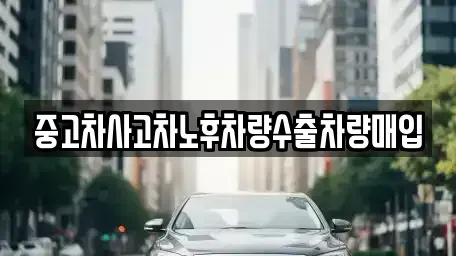 경기도 하남시 창우동 중고차매입 전문 중고차사고차노후차량수출차량매입