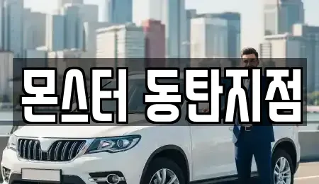 경기도 화성시 산척동 렌트카 전문 몬스터 동탄지점