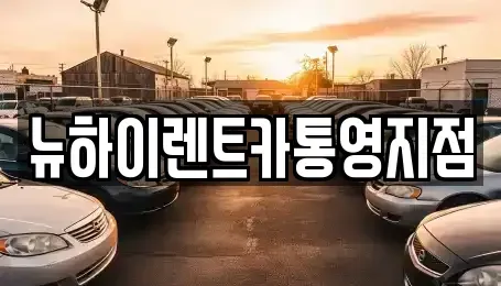 경남 고성군 장기렌트카 전문 뉴하이렌트카통영지점