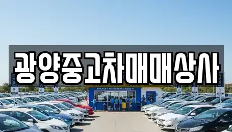 경남 진주시 망경동 중고차 전문 광양중고차매매상사