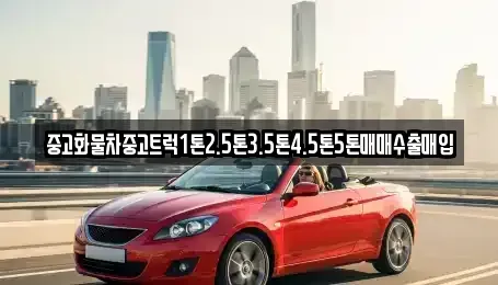 경남 진주시 망경동 중고차 전문 중고화물차중고트럭1톤2.5톤3.5톤4.5톤5톤매매수출매입