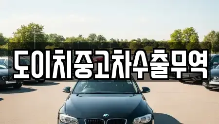 경남 창원시 마산합포구 성호동 중고차 전문 도이치중고차수출무역