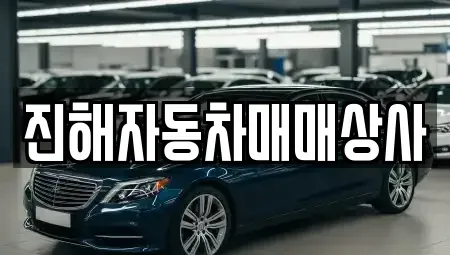 경남 창원시 진해구 대장동 중고차 전문 진해자동차매매상사