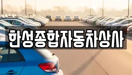 경북 경산시 임당동 중고차매매 전문 한성종합자동차상사