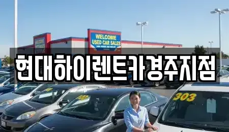 경북 경주시 석장동 렌트카 전문 현대하이렌트카경주지점