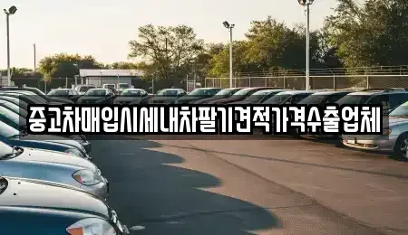 경북 김천시 대광동 중고차 전문 중고차매입시세내차팔기견적가격수출업체