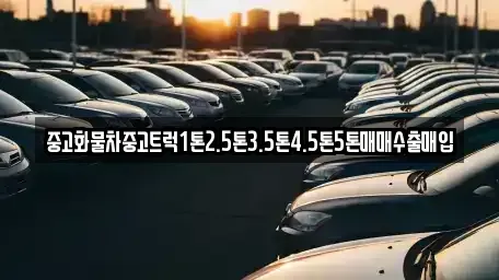 경북 김천시 대광동 중고차 전문 중고화물차중고트럭1톤2.5톤3.5톤4.5톤5톤매매수출매입