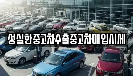 경북 김천시 대광동 중고차매입 전문 성실한중고차수출중고차매입시세