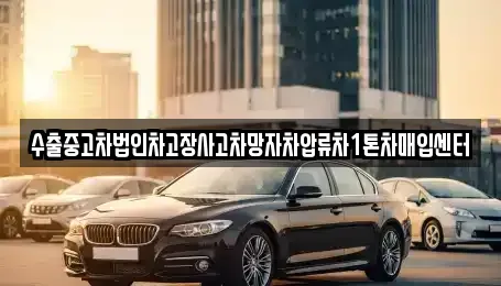 경북 영천시 임고면 중고차매입 전문 수출중고차법인차고장사고차망자차압류차1톤차매입센터