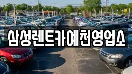 경북 예천군 호명읍 렌트카 전문 삼성렌트카예천영업소