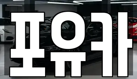 경북 포항시 남구 동촌동 중고차매매 전문 포유카
