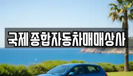 경북 포항시 남구 상도동 중고차 전문 국제종합자동차매매상사