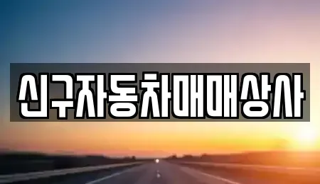 경북 포항시 북구 동빈1가 중고차 전문 신구자동차매매상사
