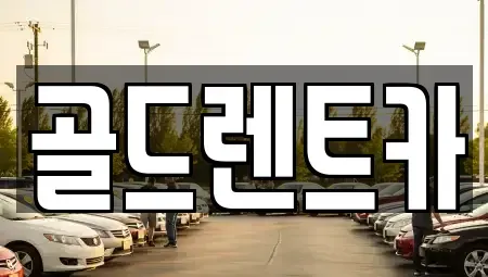 경북 포항시 북구 상원동 렌트카 전문 골드렌트카