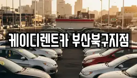 경상남도 김해시 대동면 렌트카 전문 케이디렌트카 부산북구지점