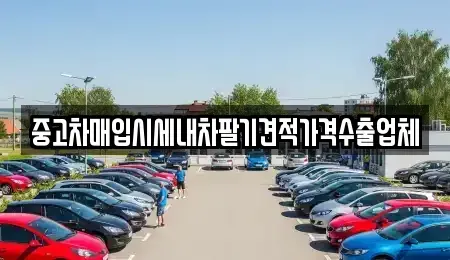경상남도 김해시 대동면 중고차매입 전문 중고차매입시세내차팔기견적가격수출업체