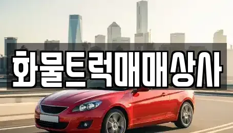경상남도 김해시 어방동 중고차 전문 화물트럭매매상사