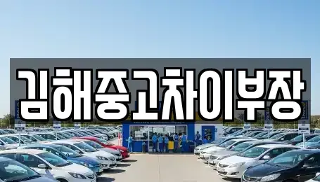 경상남도 김해시 이동 중고차 전문 김해중고차이부장