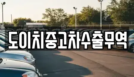 경상남도 창녕군 유어면 중고차 전문 도이치중고차수출무역