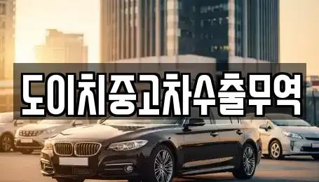경상남도 창녕군 이방면 중고차매매 전문 도이치중고차수출무역