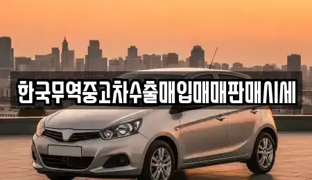 경상남도 창원시 마산합포구 동성동 중고차매입 전문 한국무역중고차수출매입매매판매시세