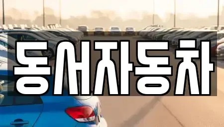 경상남도 창원시 성산구 귀현동 중고차매매 전문 동서자동차