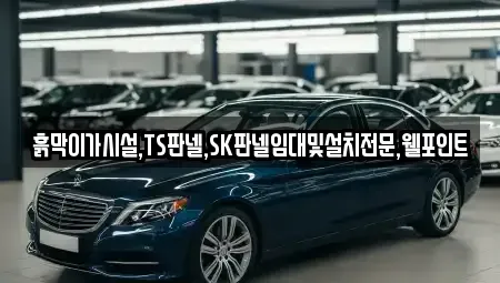 경상남도 창원시 성산구 귀현동 중고차매입 전문 흙막이가시설,TS판넬,SK판넬임대및설치전문,웰포인트