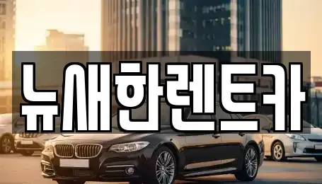 경상남도 창원시 성산구 상남동 렌트카 전문 뉴새한렌트카
