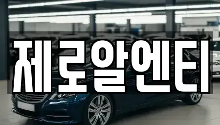 경상남도 창원시 의창구 봉림동 렌트카 전문 제로알엔티