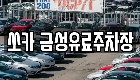 경상북도 안동시 상아동 렌트카 전문 쏘카 금성유료주차장