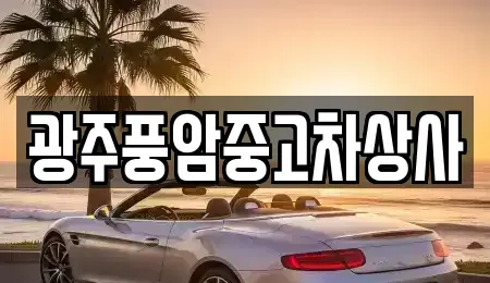 광주 광산구 신룡동 중고차 전문 광주풍암중고차상사
