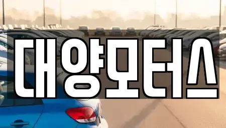 광주 광산구 신룡동 중고차 전문 대양모터스