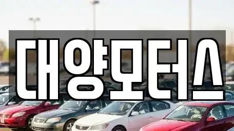 광주 광산구 오산동 중고차매매 전문 대양모터스