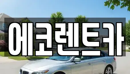 광주 북구 신용동 렌트카 전문 에코렌트카