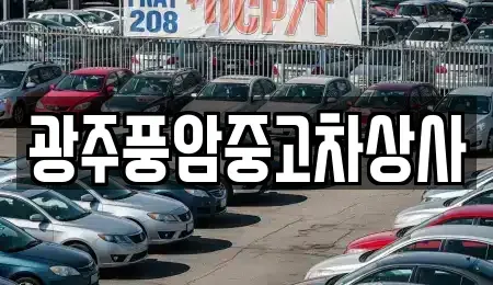 광주광역시 광산구 선동 중고차 전문 광주풍암중고차상사