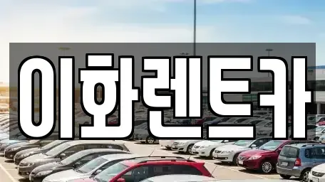 광주광역시 광산구 수완동 렌트카 전문 이화렌트카