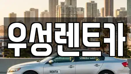 광주광역시 광산구 수완동 장기렌트카 전문 우성렌트카