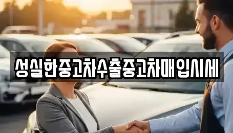 광주광역시 남구 양림동 중고차매매 전문 성실한중고차수출중고차매입시세