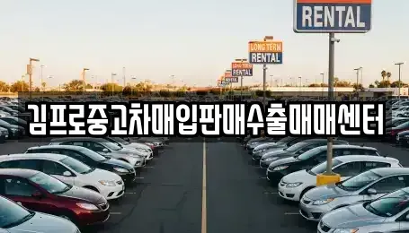 광주광역시 동구 금남로1가 중고차매입 전문 김프로중고차매입판매수출매매센터