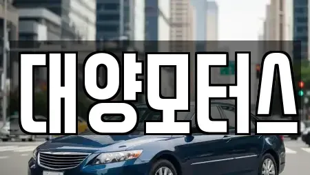 광주광역시 북구 삼각동 중고차 전문 대양모터스