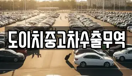 광주광역시 서구 내방동 중고차 전문 도이치중고차수출무역