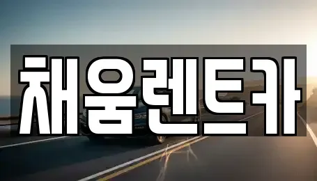 광주광역시 서구 마륵동 렌트카 전문 채움렌트카