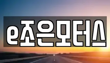대구 달서구 감삼동 중고차 전문 e조은모터스
