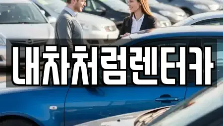 대구 달서구 파호동 렌트카 전문 내차처럼렌터카