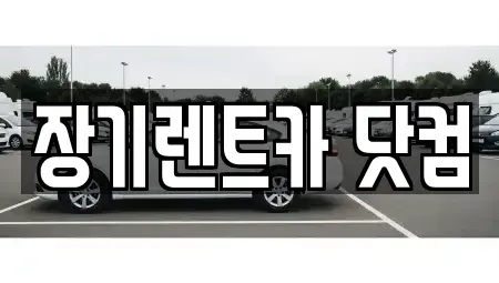 대구 달성군 장기렌트카 전문 장기렌트카 닷컴