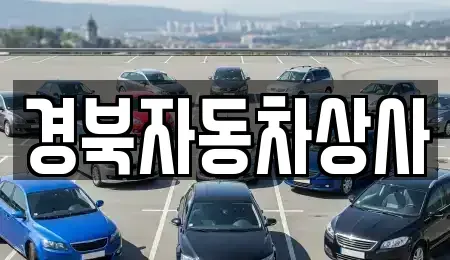 대구 달성군 중고차매매 전문 경북자동차상사