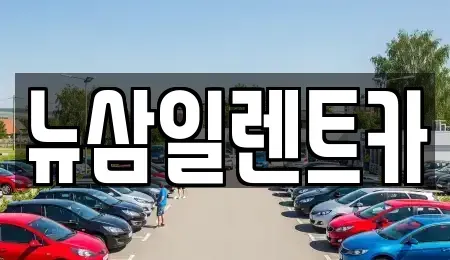 대구 북구 금호동 렌트카 전문 뉴삼일렌트카