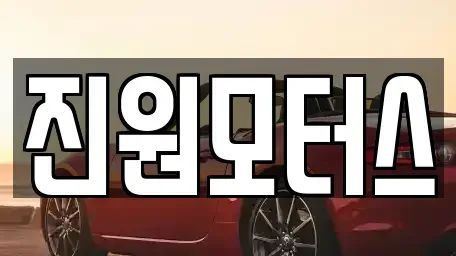 대구 북구 금호동 중고차 전문 진원모터스