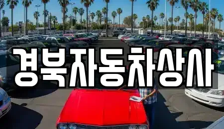 대구 북구 동변동 중고차매매 전문 경북자동차상사